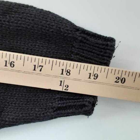 Vintage 1980s Color Block Rosette Art Deco Crewneck Tunic Sweater Shoulder Pads - Picture 9 of 9